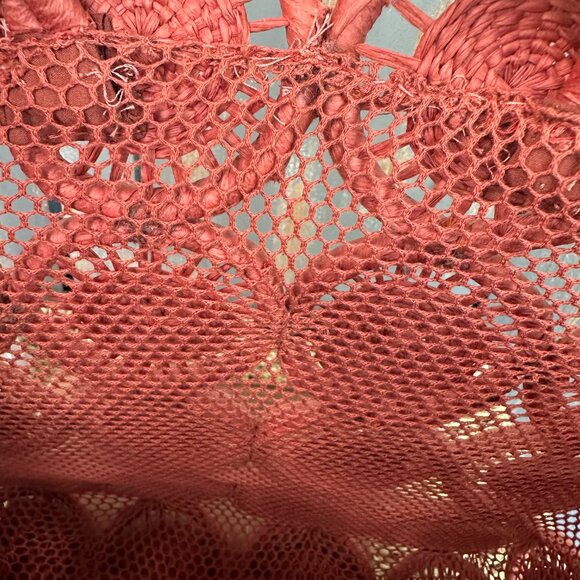 Madewell The Straw Catania Tote Bag Sweet Dahlia NWT - Picture 13 of 16